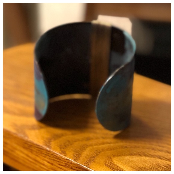 1 left ❗️NEW WIRE WRAPPED BOHO VINTAGE STYLE CUFF - Picture 5 of 6